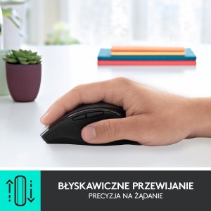 Mysz Logitech M705 Marathon (910-001949) + Studio Series - MID GREY (956-000052) 4