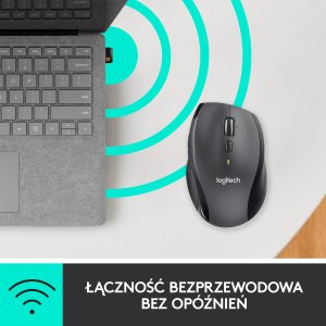 Mysz Logitech M705 Marathon (910-001949) + Studio Series - MID GREY (956-000052) 8
