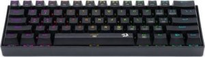 Klawiatura Redragon Redragon K630 DragonBorn Outemu Red (RED-K630RGB) + A113 QT Bullet Keycaps (A113QT) 5