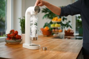 Saturator Brita SodaOne Biały + 2 naboje z gazem CO2 do saturatora sodaONE 6