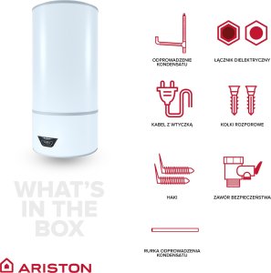 Ariston Lydos Hybrid WiFi 100 1.2 kW + dedykowany zbiornik kondensatu 6,3 litra 5