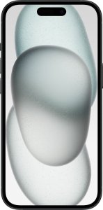 Smartfon Apple iPhone 15 128GB Black (MTP03) + FlexibleGlass 5