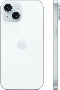 Smartfon Apple iPhone 15 128GB Blue (MTP43) + FlexibleGlass 3