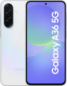 Smartfon Samsung Galaxy A36 5G 8/256GB Biały (SM-A366BZAGEUE) + FlexibleGlass 2