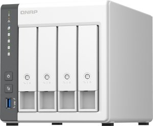 Serwer plików Qnap TS-433-4G + Seagate IronWolf 12TB (ST12000VN0008) 7