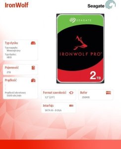 Serwer plików Qnap TS-216G + Seagate IronWolf 2TB (ST2000VN003) 11