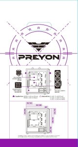 Obudowa PREYON Obudowa PREYON Nest Meshy+ (PRENMP04B) + Zasilacz PREYON EAGLE POWER GOLD 1000W 14