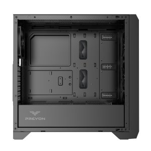 Obudowa PREYON Obudowa PREYON Nest Windy Black + Zasilacz PREYON EAGLE POWER GOLD 850W 7