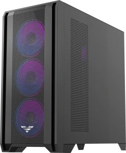 Obudowa PREYON Obudowa PREYON Nest Windy+ Black + Zasilacz PREYON EAGLE POWER GOLD 750W 12