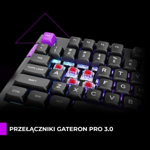 Klawiatura PREYON Klawiatura PREYON SILENT CLAW Red + Mysz PREYON Owl Wireless + Podkładka PREYON Falcon Speed XL 15
