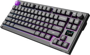 Klawiatura PREYON Klawiatura PREYON SILENT CLAW TKL Red + Mysz PREYON Owl Wireless + Podkładka PREYON Falcon Speed XL 10