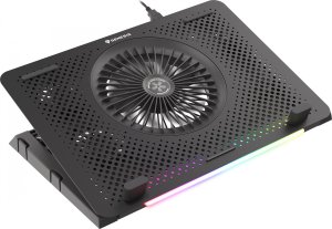 Plecak GENESIS Plecak Genesis Pallad 420 Czarny 15.6" (NBG-2217) + Podstawka Oxid 450 RGB (NHG-1678) 15