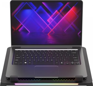Plecak GENESIS Plecak Genesis Pallad 420 Czarny 15.6" (NBG-2217) + Podstawka Oxid 450 RGB (NHG-1678) 27