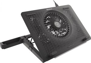 Plecak GENESIS Plecak Genesis Pallad 420 Czarny 15.6" (NBG-2217) + Podstawka Oxid 450 RGB (NHG-1678) 30