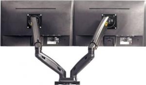 NB Uchwyt biurkowy na 2 monitory 17" - 27" (F160B) 3