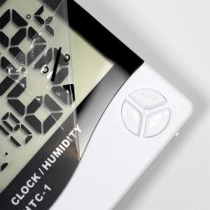 Tradelectra Termometr zewnętrzny z wilgotnościomierzem higrostat pokojowy LCD 4