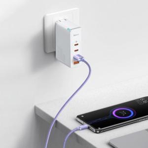 Kabel USB Baseus USB-A - USB-C 2 m Fioletowy (baseus_20220224125845) 2