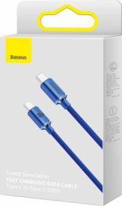 Kabel USB Baseus USB-C - USB-C 2 m Niebieski (baseus_20220224133557) 4