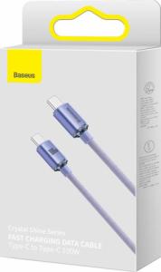 Kabel USB Baseus USB-C - USB-C 1.2 m Fioletowy (baseus_20220224134231) 3