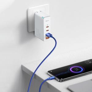 Kabel USB Baseus USB-A - USB-C 2 m Niebieski (baseus_20220224125238) 2