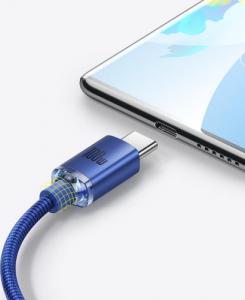 Kabel USB Baseus USB-A - USB-C 2 m Niebieski (baseus_20220224125238) 4