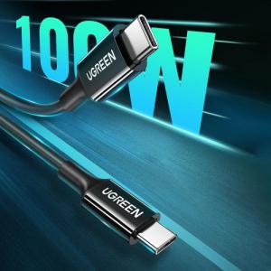 Kabel USB Ugreen USB-C - USB-C 1 m Biały (6957303865512) 2