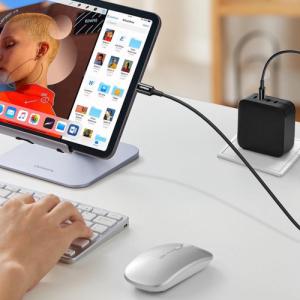 Kabel USB Ugreen USB-C - USB-C 1 m Biały (6957303865512) 4