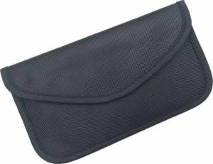 Hurtel Etui antykradzieżowe na klucze samochodowe telefon blokujące fale radiowe Faraday Box klatka Faradaya 20 cm x 11 cm czarny 8
