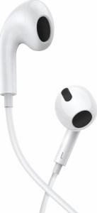 Słuchawki Baseus Baseus Encok C17 douszne słuchawki na kablu z mikrofonem USB Typ C białe (NGCR010002) 4