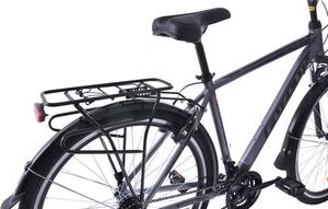 Fuzlu Rower trekkingowy 28 Fuzlu Escape 1.0 Men (20") grafit/czarny/czarny mat 3