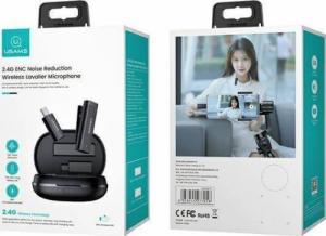 Mikrofon Usams krawatowy ENC 2.4G Wireless (US-ZB244) 10