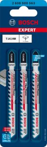 Bosch Brzeszczot do wyrzynarki EXPERT 'Fiber Plaster' T 141 HM, 3 szt. 2