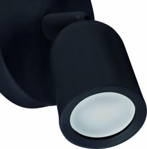 Kinkiet IDEUS Kinkiet regulowany BOGNA 03983 Ideus tuba do salonu spot czarny 2