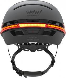 Livall Kask LIVALL BH51M Neo "M", pomarańczowe światło przednie LED, czarny 4