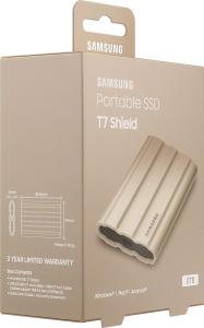 Dysk zewnętrzny SSD Samsung T7 Shield 2TB Beżowy (MU-PE2T0K/EU) 10