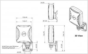 Antena Poynting Antena panelowa Poynting XPOL-1-5G-41 4x4MIMO 3dBi 5