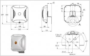 Antena Poynting panelowa XPOL-2-5G-01 SMA-5 6
