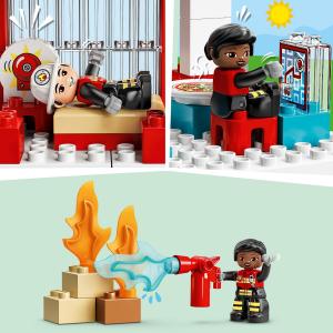 LEGO Duplo Remiza strażacka i helikopter (10970) 4