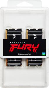 Pamięć do laptopa Kingston Fury Impact, SODIMM, DDR5, 16 GB, 4800 MHz, CL38 (KF548S38IBK2-16 ) 4