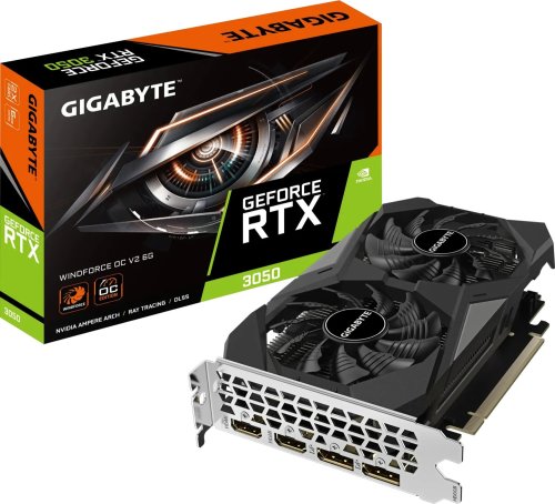 Gigabyte GeForce RTX 3050 Windforce OC V2 6GB GDDR6