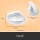 Mysz Logitech Lift Off-White (910-006475) 7