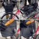 Wozinsky Wodoodporna torba rowerowa sakwa na bagażnik 25l 2w1 czarny (WBB24BK) 6