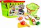 LeanToys Koszyczek z Warzywami Do Krojenia + Waga Sklepowa 1