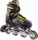 Rolki Outrace Flash Boy rekreacyjne regulowane czarne r. 40-43 1