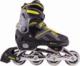 Rolki Outrace Flash Boy rekreacyjne regulowane czarne r. 40-43 2