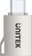 Adapter USB Unitek A1025GNI USB-A - USB-C Srebrny  (A1025GNI) 3