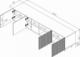 Cama Meble Szafka RTV PAFOS 200x40x52 biały mat 2