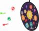 KIK Gra na rzepy dart bezpieczne rzutki lotki tarcza 36cm 5