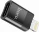 Adapter USB Hoco UA17 USB-C - Lightning Czarny  (6931474761996 [17408003]) 3
