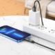 Adapter USB Hoco UA17 USB-C - Lightning Czarny  (6931474761996 [17408003]) 4